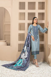 D-9944 Unstitched - 3PC - Collection By Tawakkal Fabrics